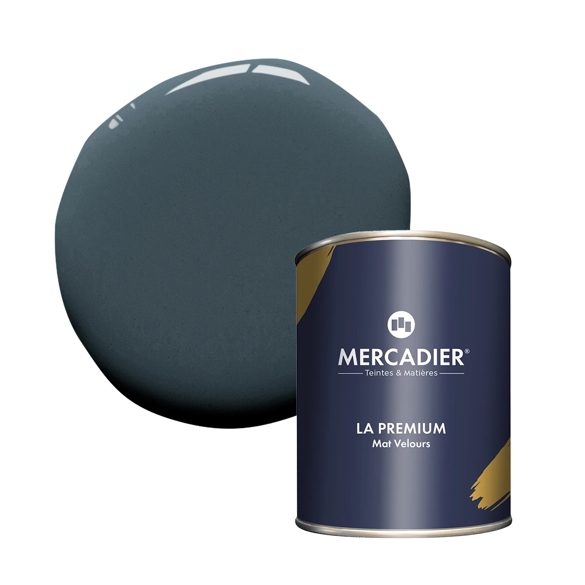 Peinture - La Premium - Mat Velours - Couleur FUSAIN