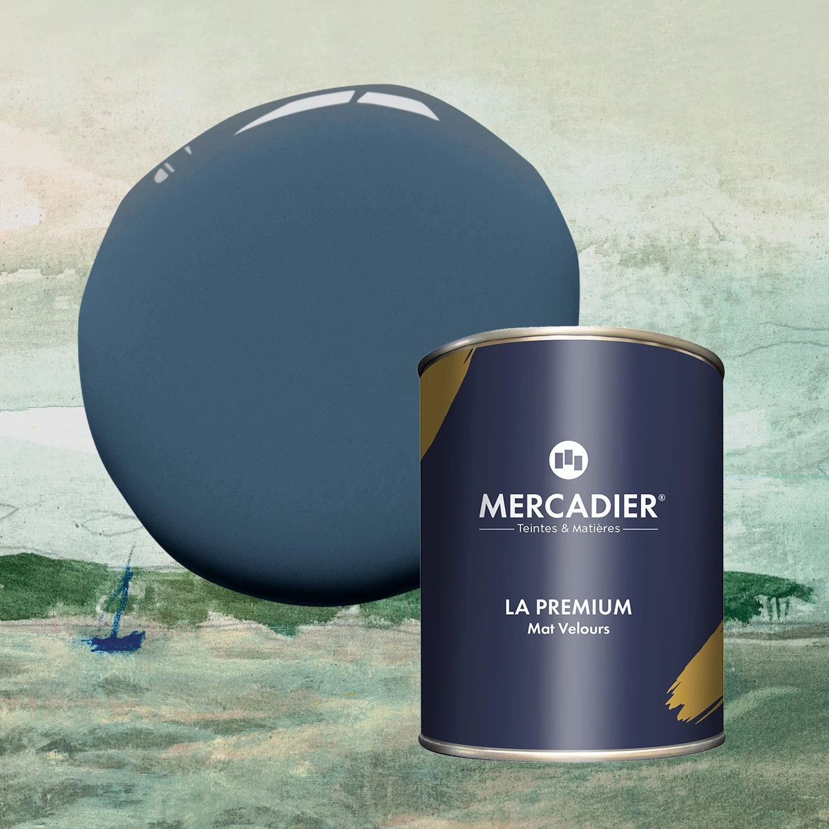Peinture - La Premium - Mat Velours - Couleur VOILIER