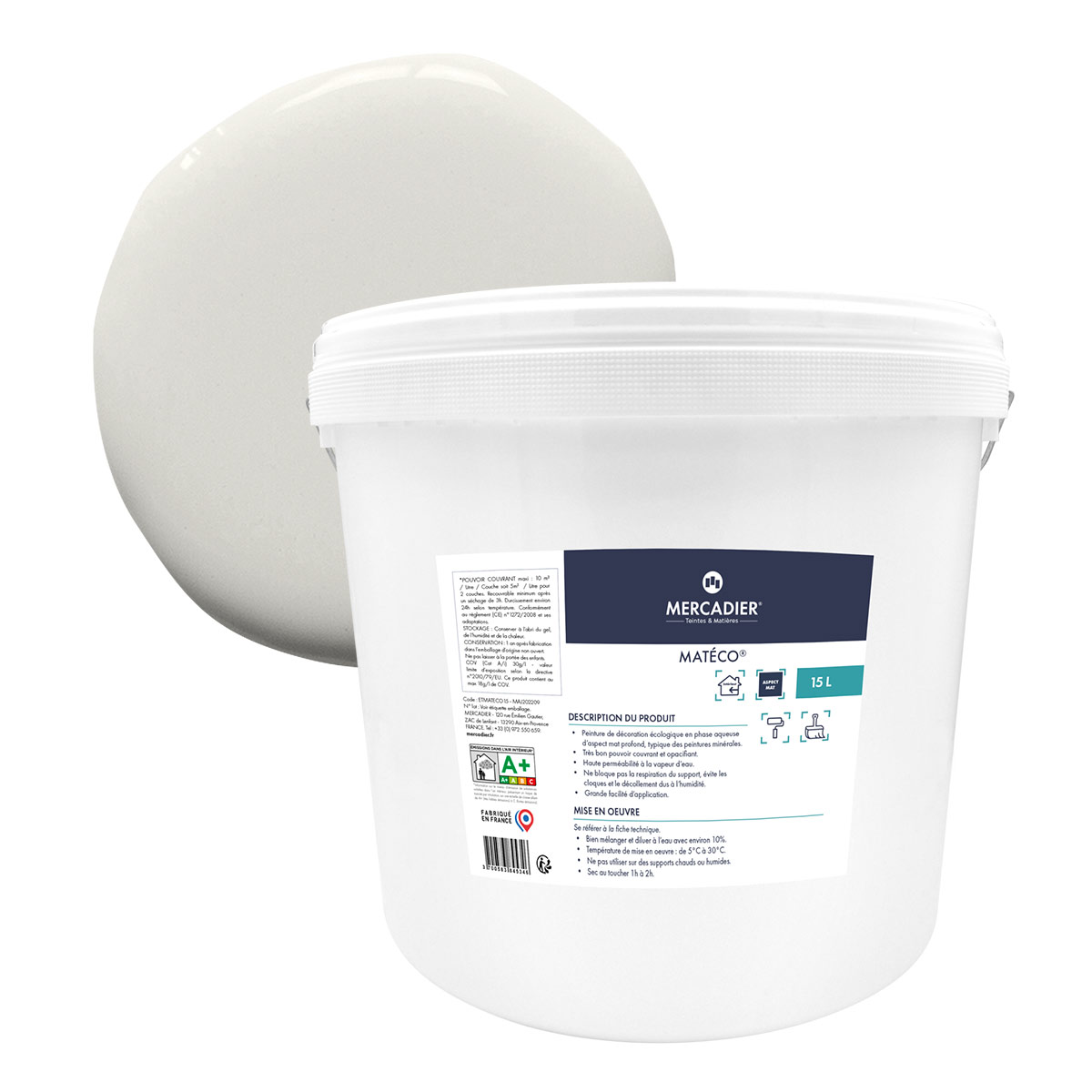 Peinture La Matéco - Rendu Minéral  - MTC 9