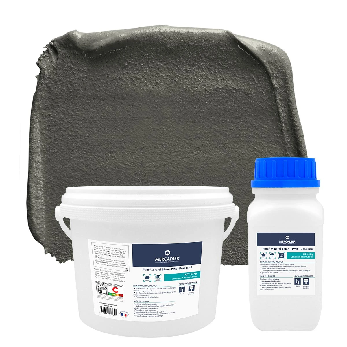 PURE Minéral Béton - PMB - Couleur COLTAN