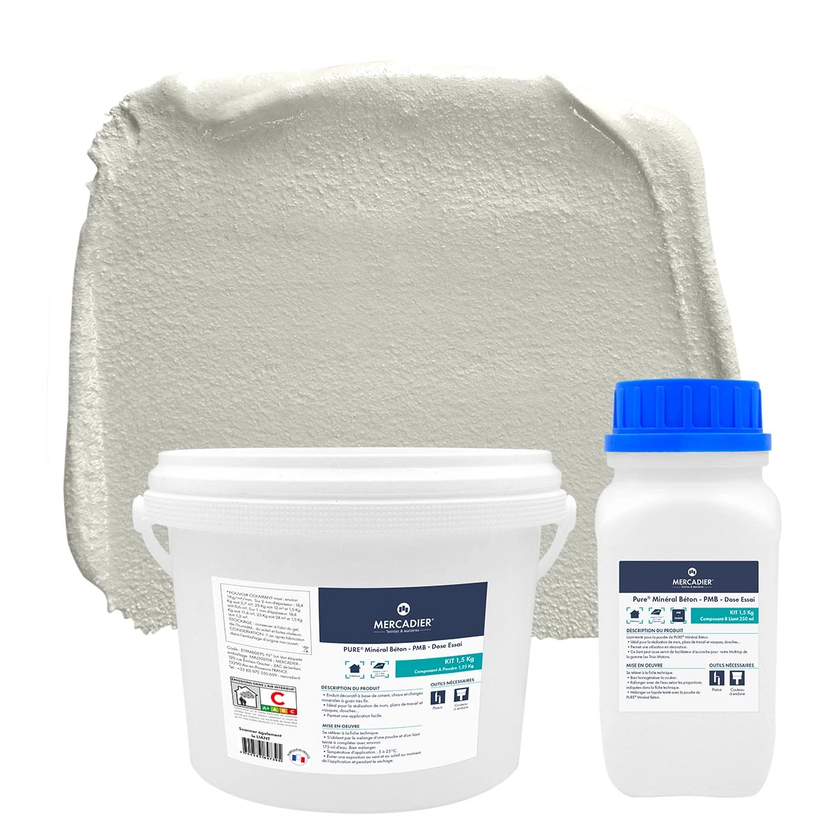 PURE Minéral Béton - PMB - Couleur SMOKEY