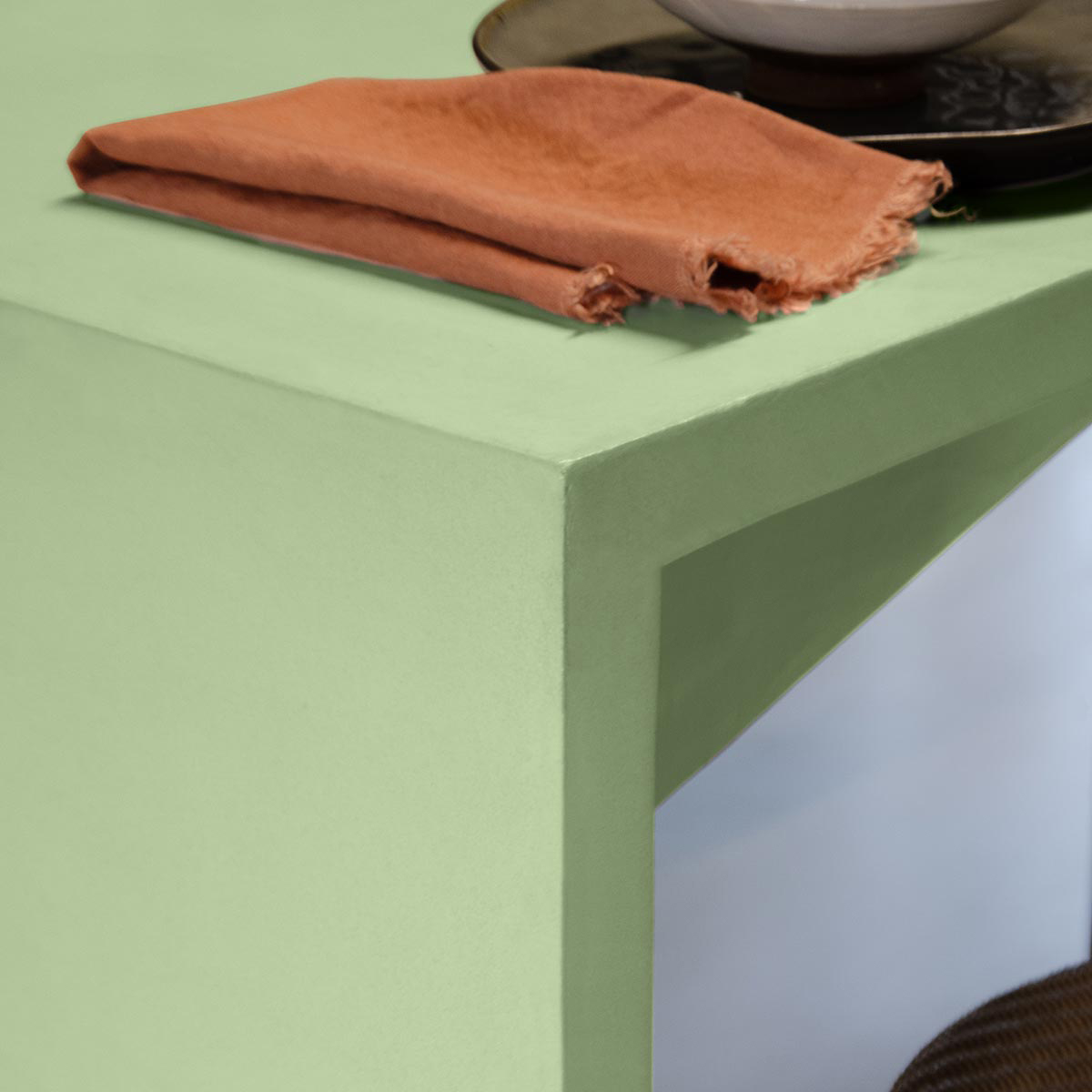 Enduit Béton Coloré - EBC - Couleur WASABI