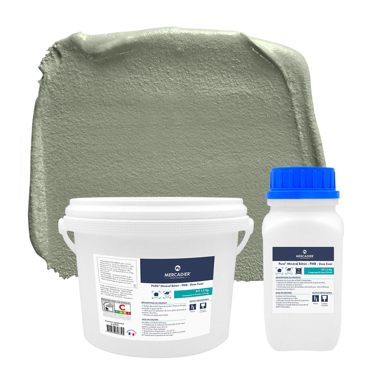 PURE Minéral Béton - PMB - Couleur GREEN