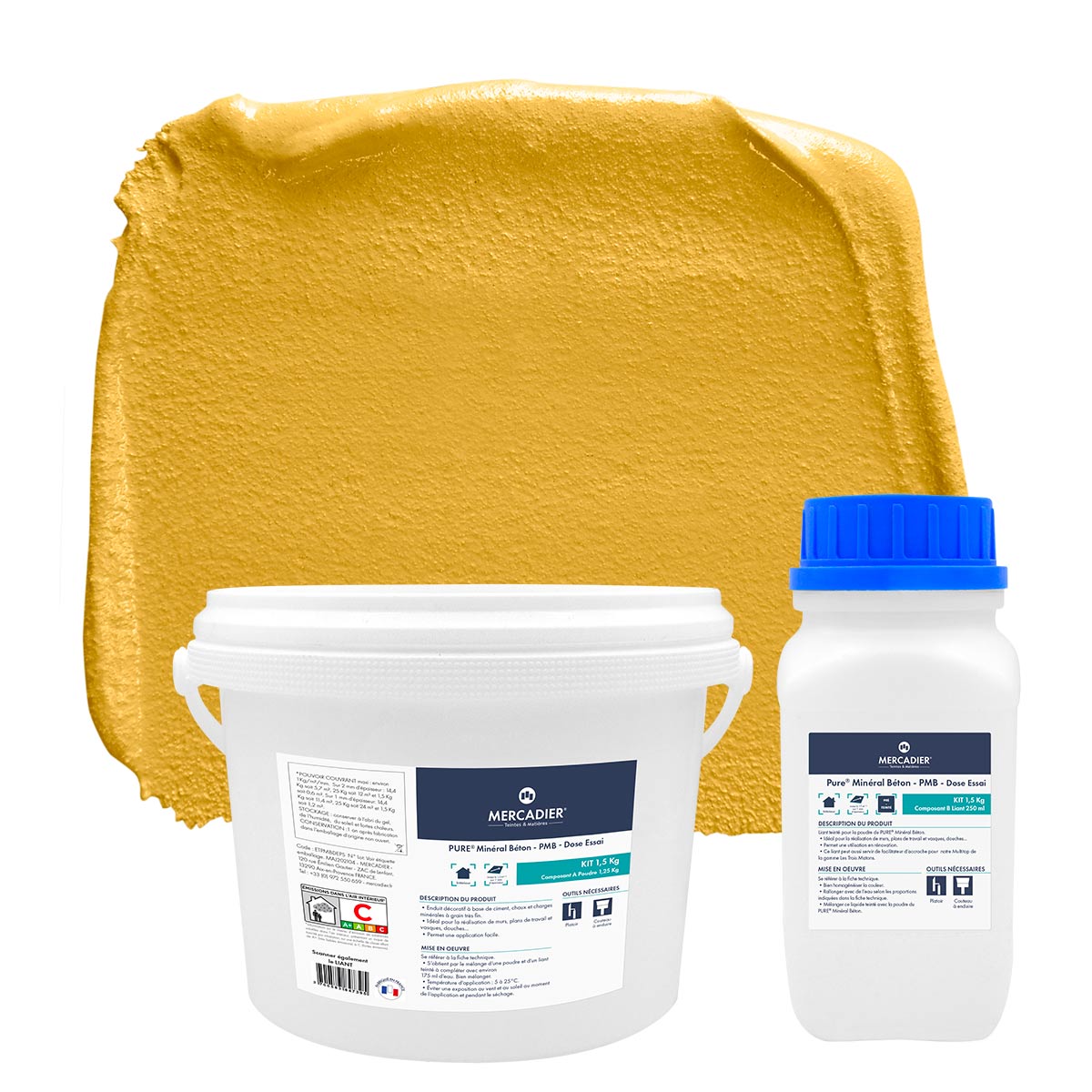 PURE Minéral Béton - PMB - Couleur GOLD