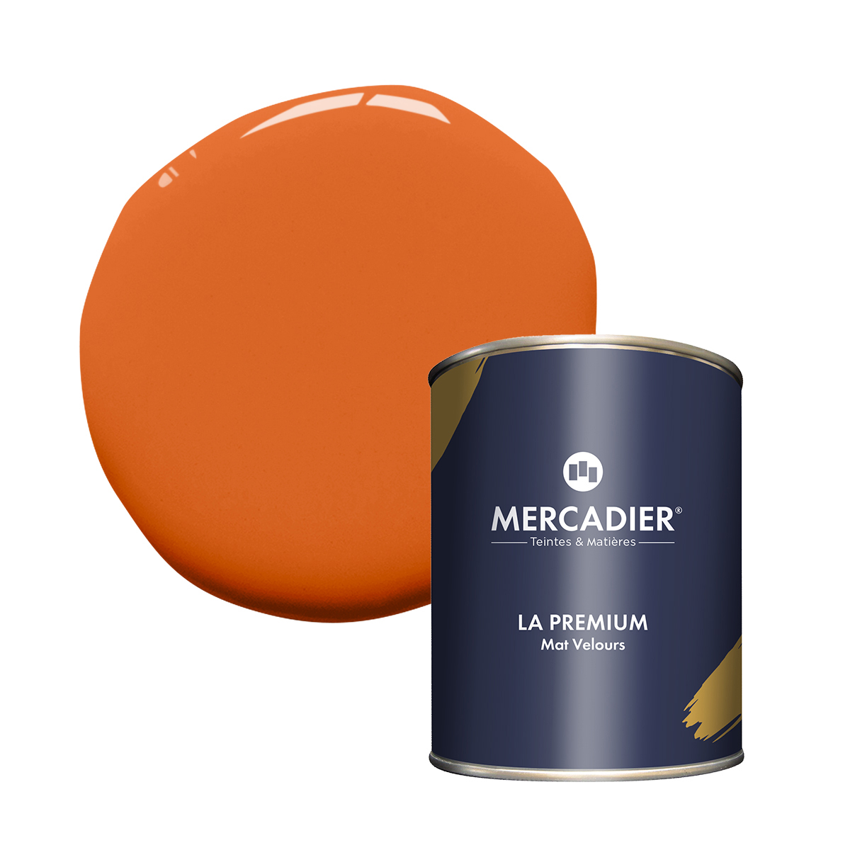 Peinture - La Premium - Mat Velours - Couleur PUMPKIN