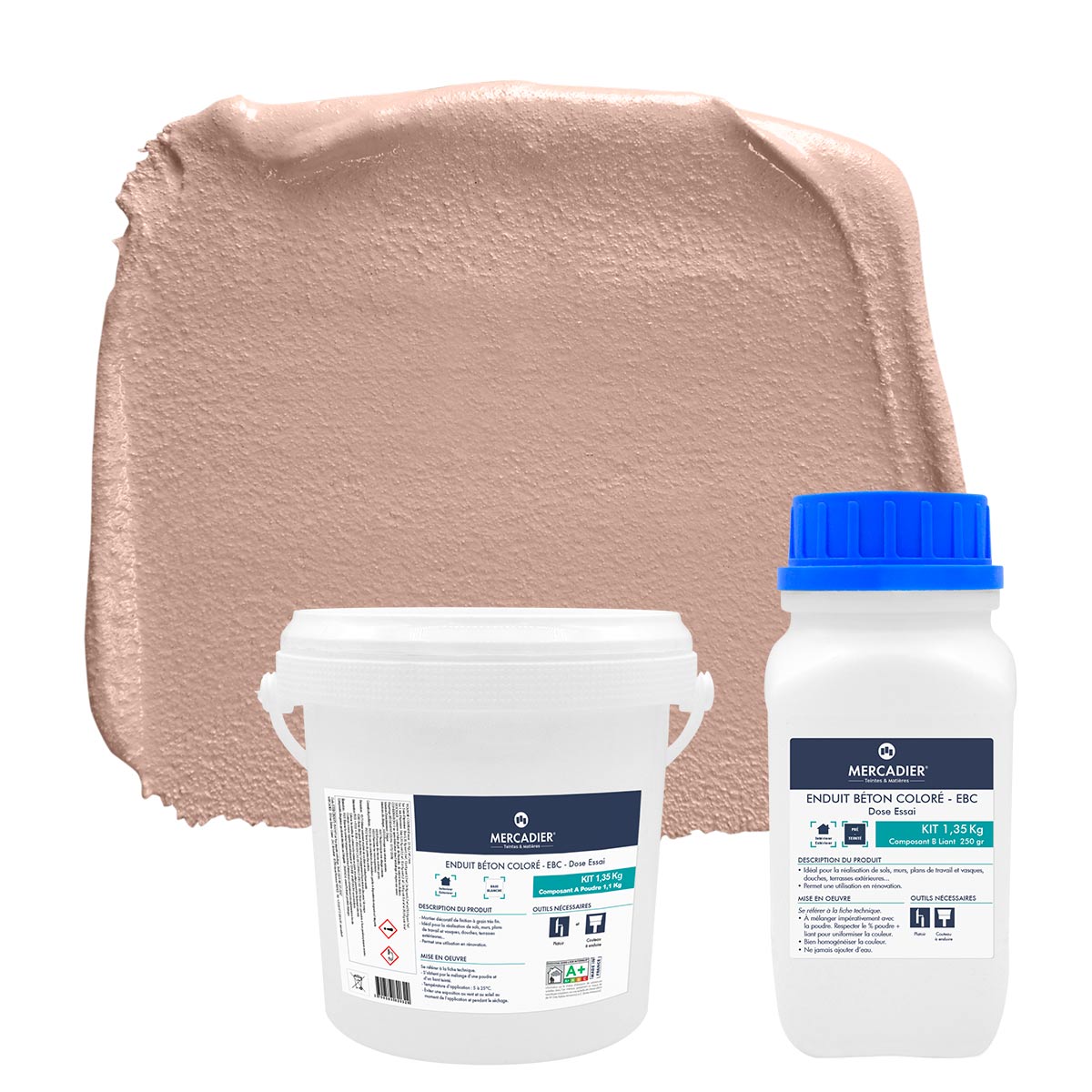 Enduit Béton Coloré - EBC - Couleur DOUCEUR