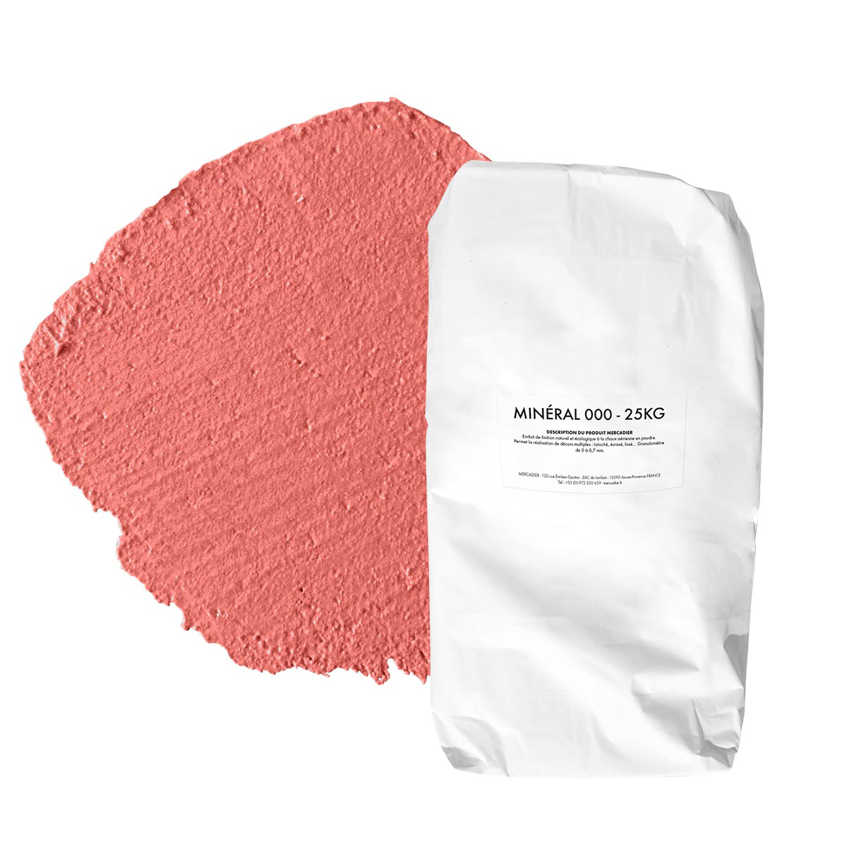 Enduit de Chaux Naturelles - Minéral 000 - Couleur  CAGOLE