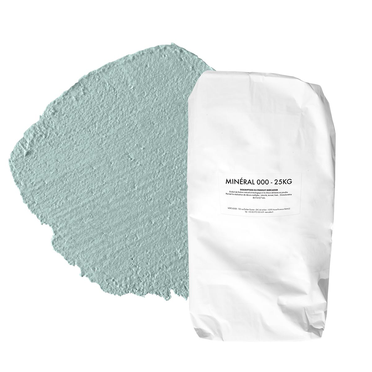 Enduit de Chaux Naturelles - Minéral 000 - Couleur  CANAILLE