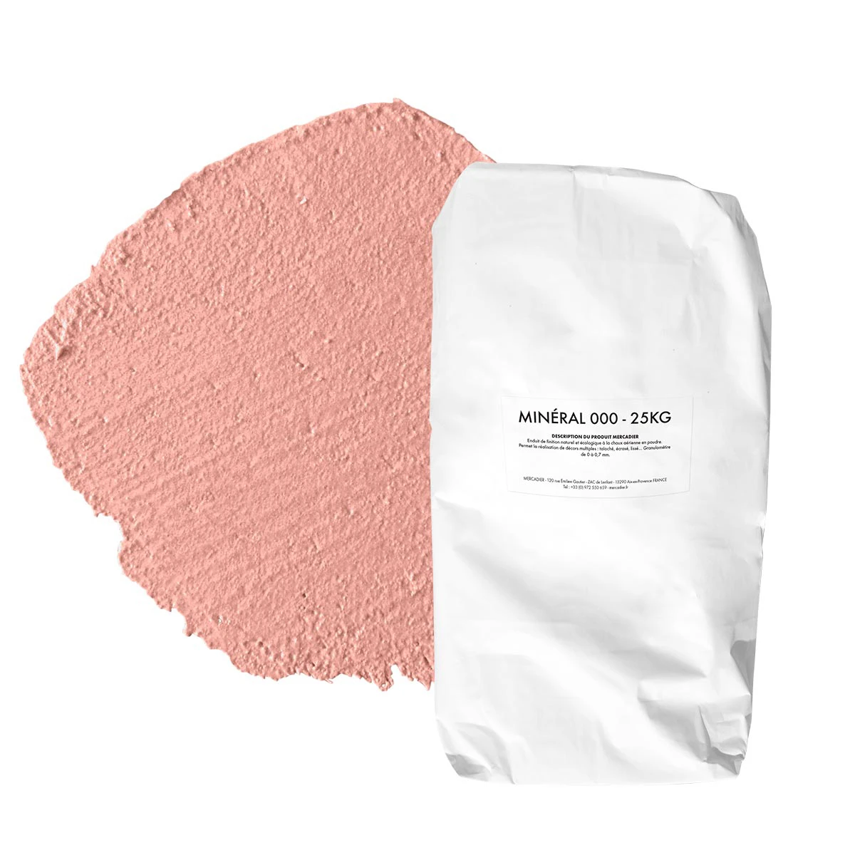 Enduit de Chaux Naturelles - Minéral 000 - Couleur PEUCHÈRE