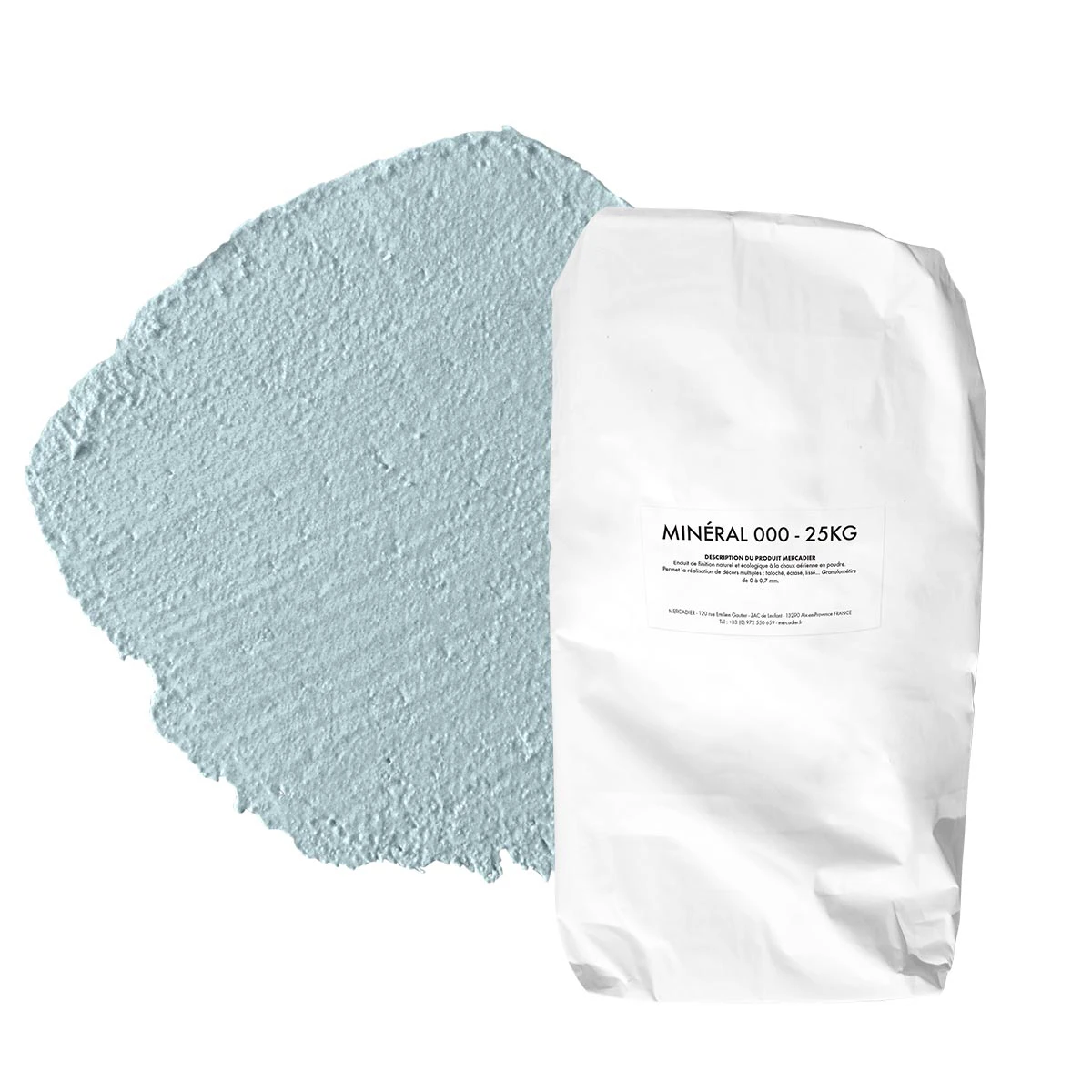 Enduit de Chaux Naturelles - Minéral 000 - Couleur  SARTINE