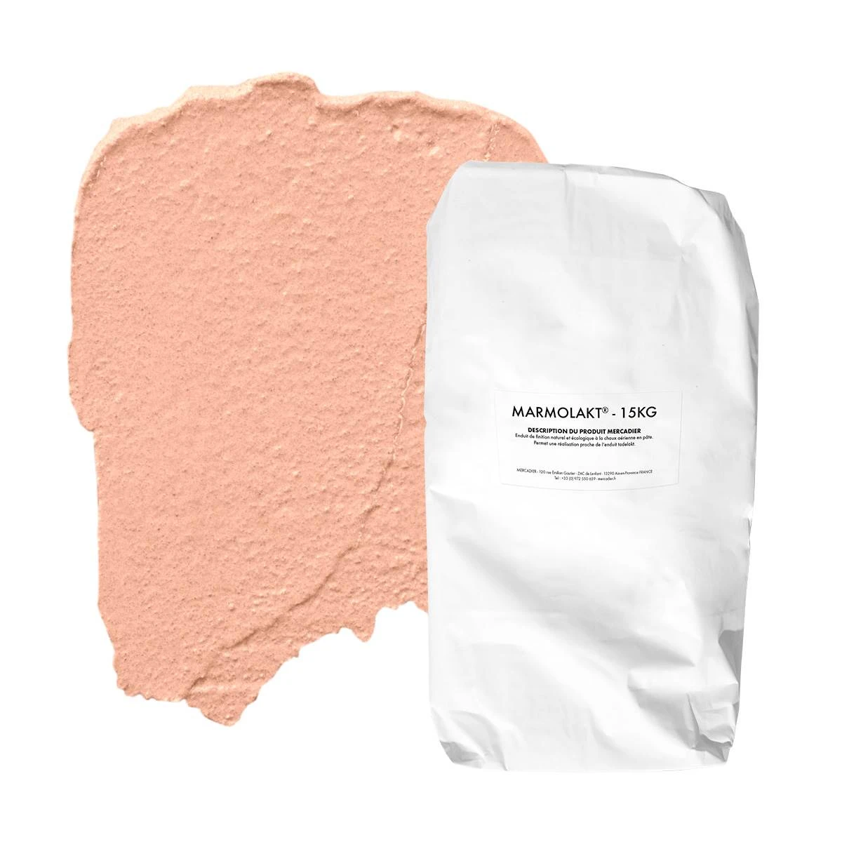 Enduit de Chaux Naturelles - Marmolakt - Couleur FIFRE