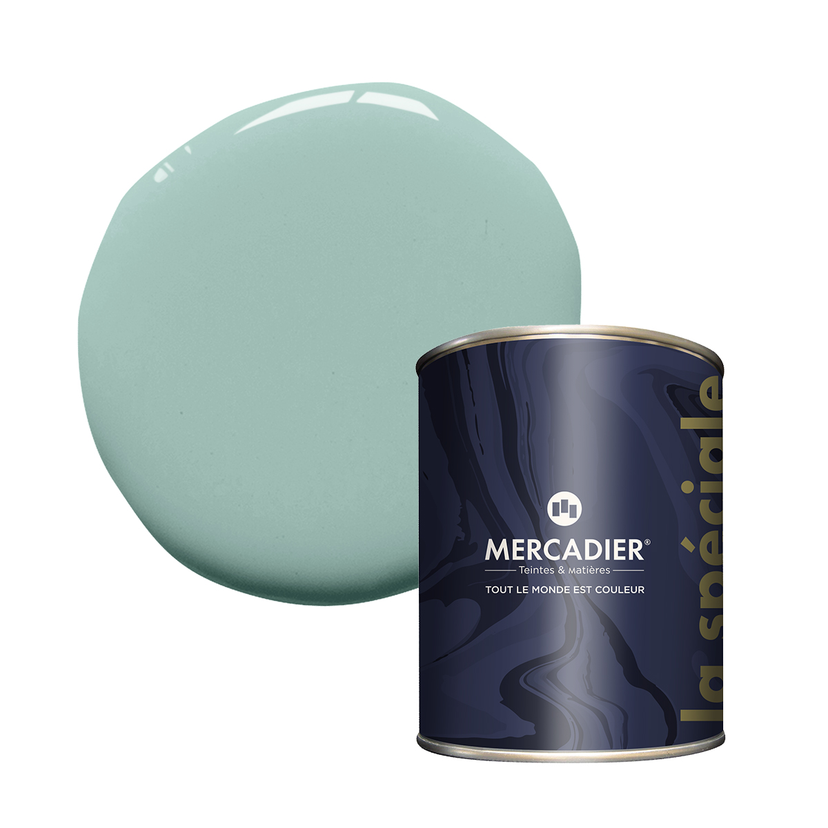 La Spéciale - Satin à Brillant - Couleur ABALONE