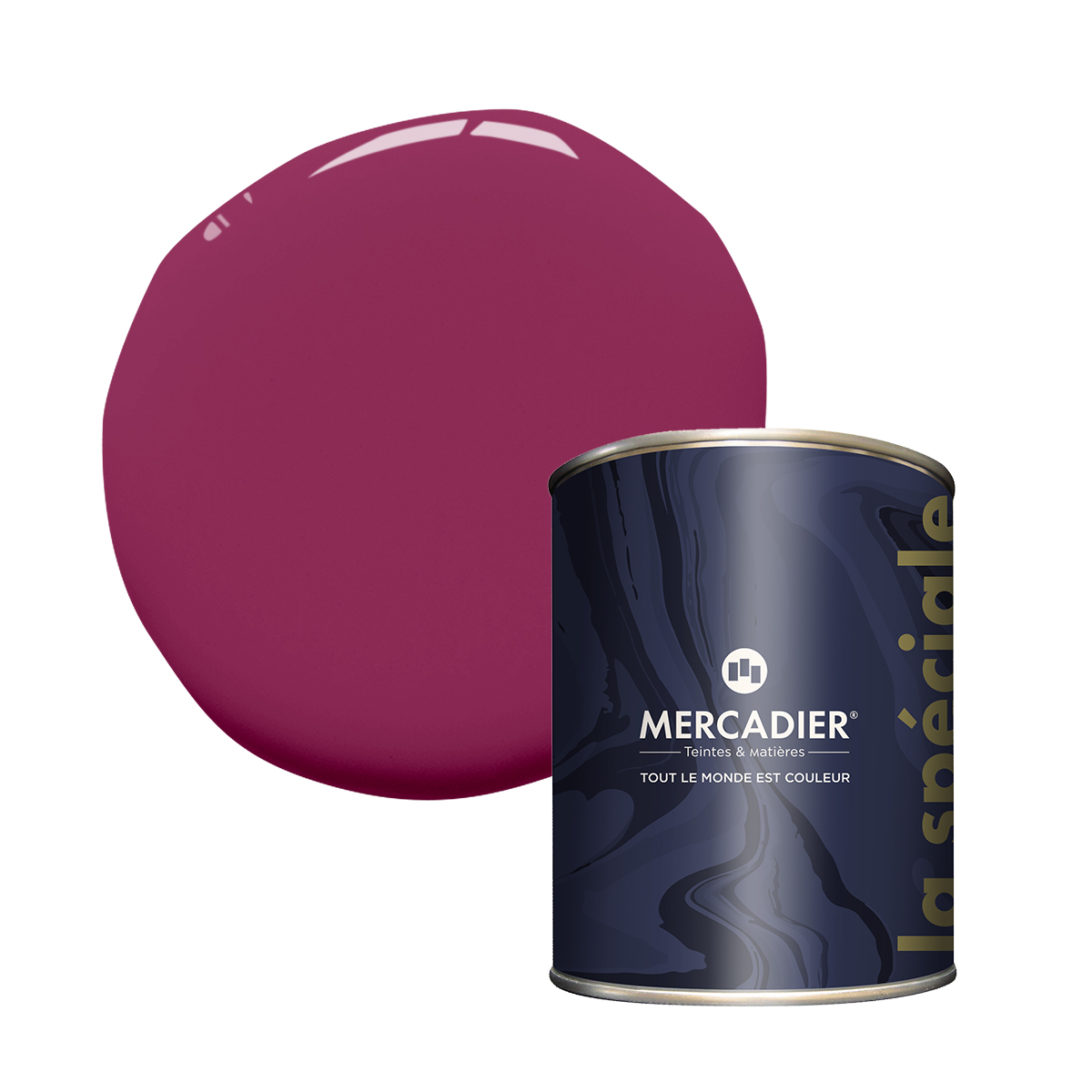 La Spéciale - Satin à Brillant - Couleur OPIUM