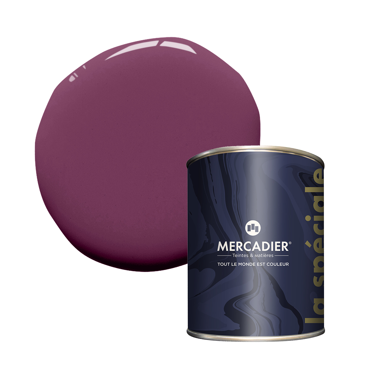 La Spéciale - Satin à Brillant - Couleur VELVET