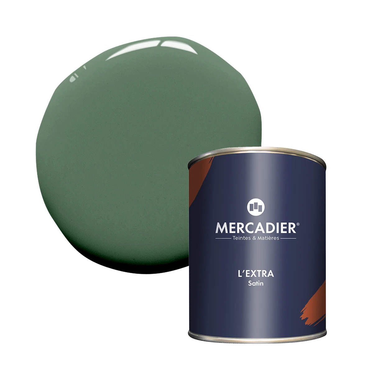 Peinture l'Extra - Satin - Couleur GRAND PIN