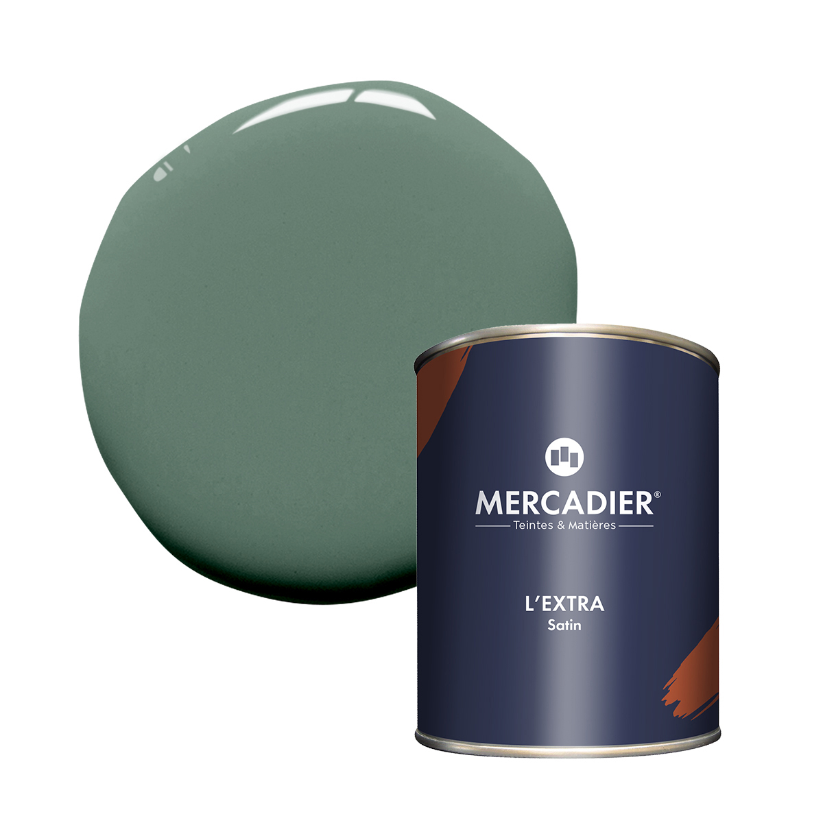 Peinture l'Extra - Satin - Couleur FIGUIER