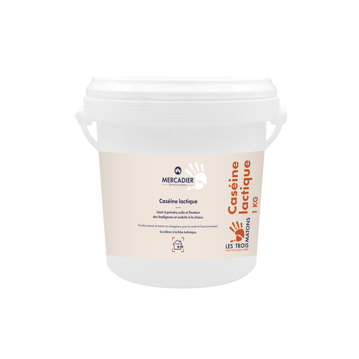 Les 3 Matons - CASEINE LACTIQUE - 1Kg