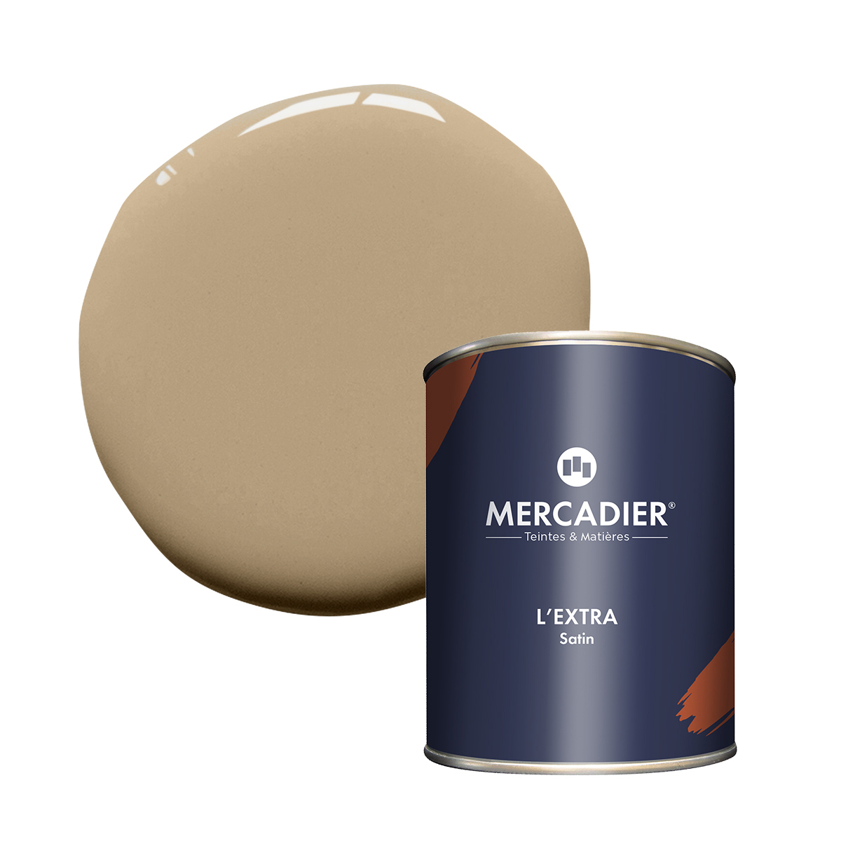 Peinture l'Extra - Satin - Couleur BECASSE