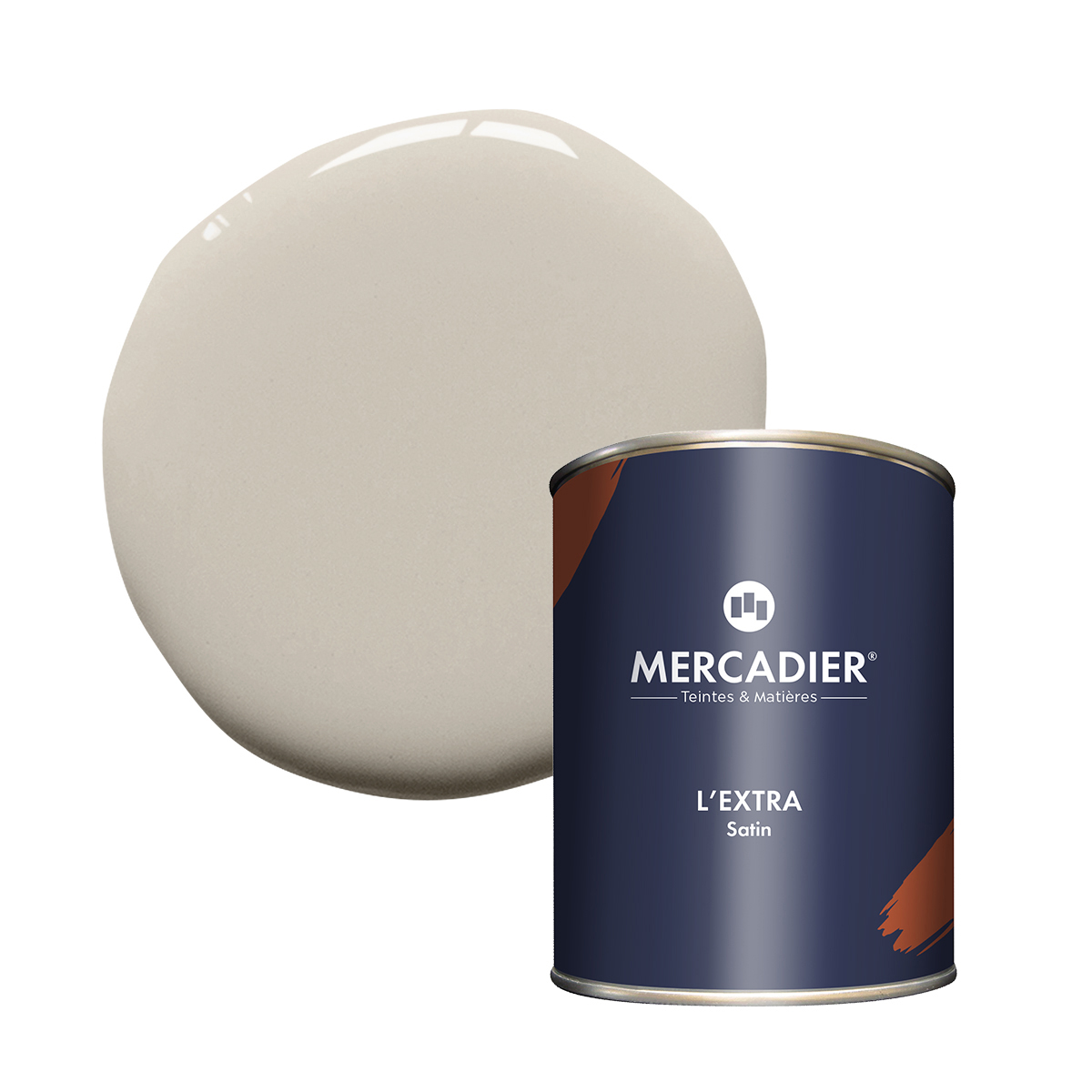 Peinture l'Extra - Satin - Couleur NUTMEG