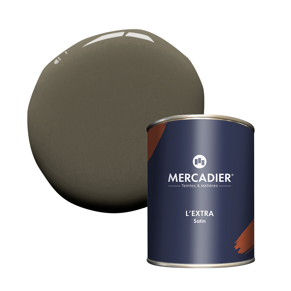 Peinture l'Extra - Satin - Couleur BRUTUS