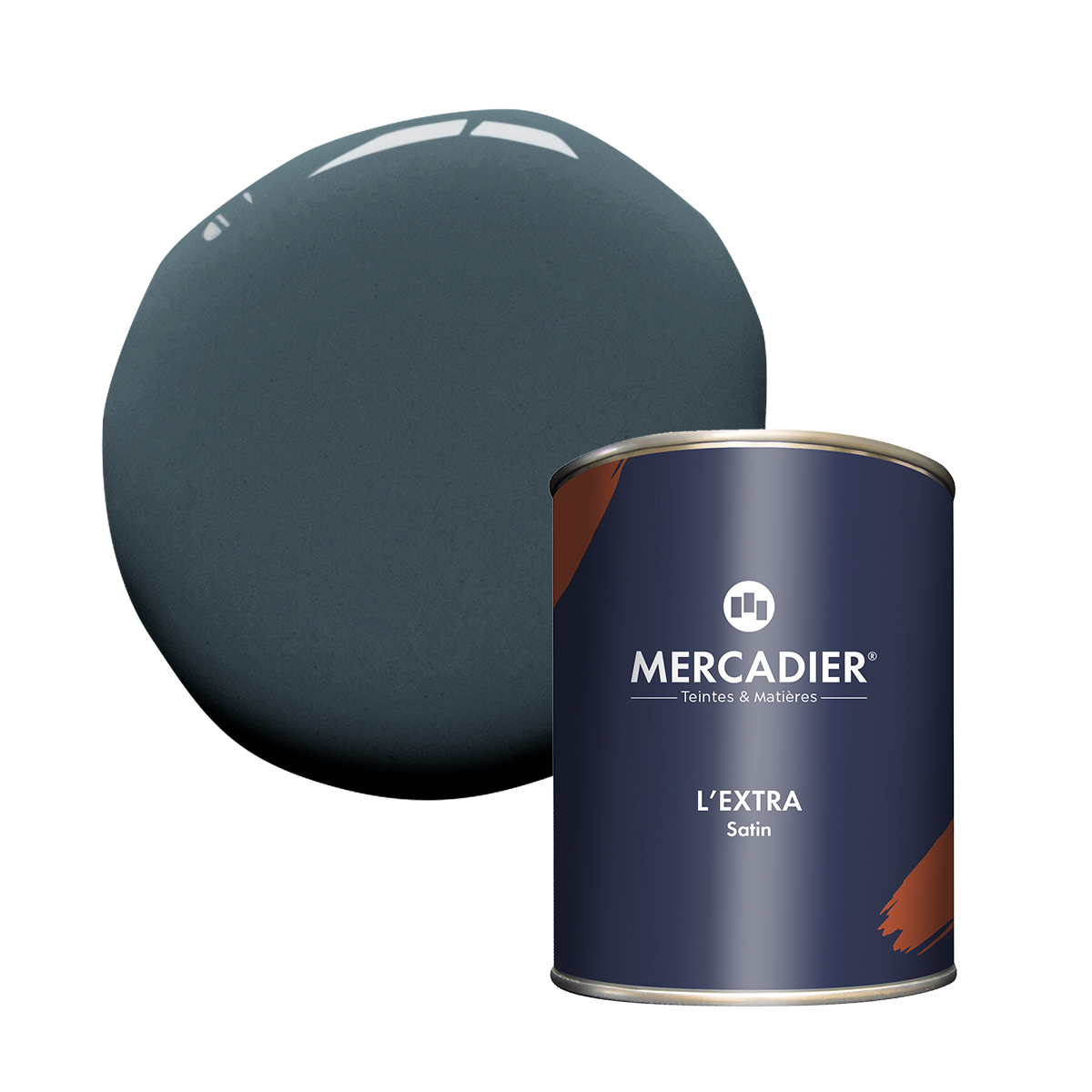 Peinture l'Extra - Satin - Couleur FUSAIN