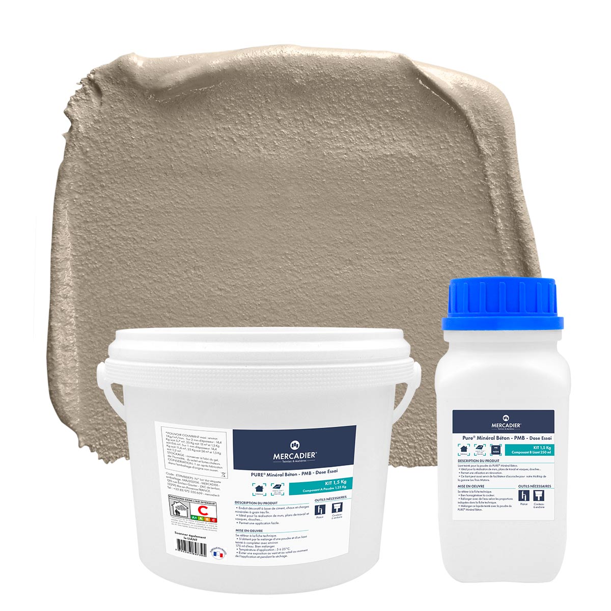 PURE Minéral Béton - PMB - Couleur VOYAGE