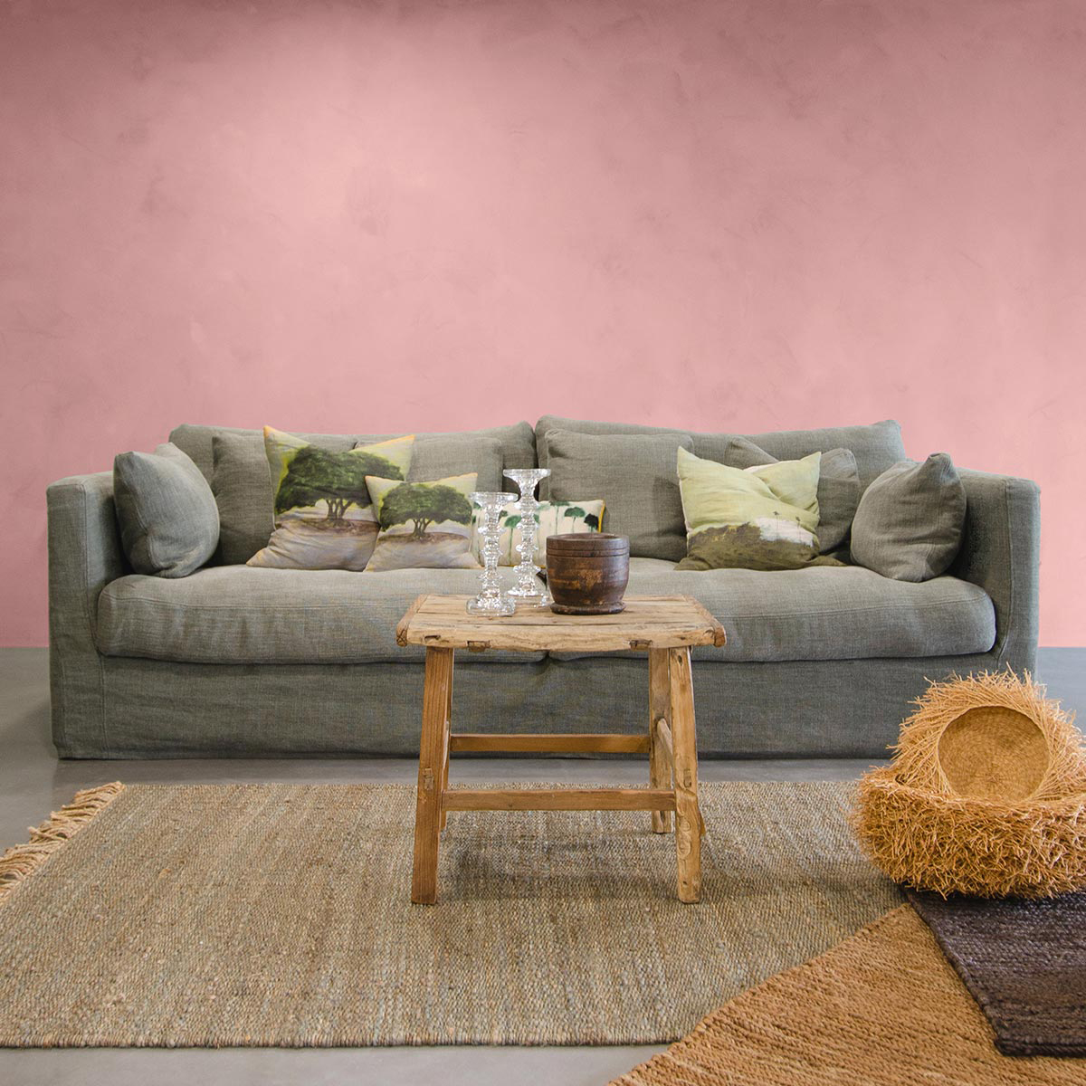 Badimat® - Couleur Babouatte - 20 kg - Badigeon de chaux - Préteinté pâte pigmentaire