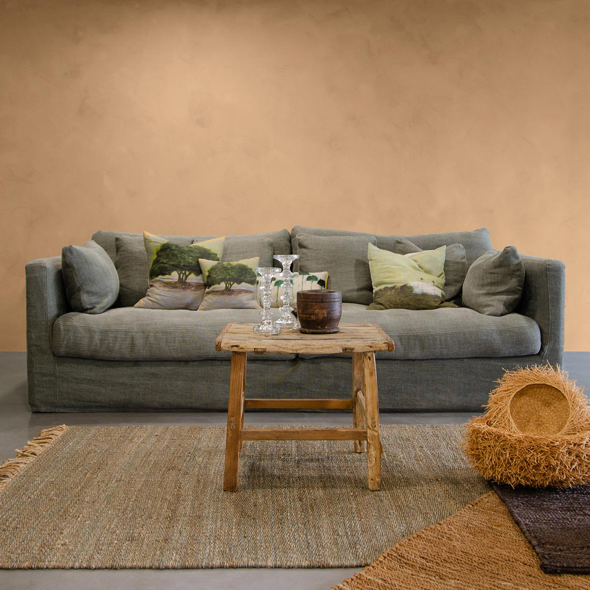 Badimat® - Couleur Garagaï - 20 kg - Badigeon de chaux - Préteinté pâte pigmentaire