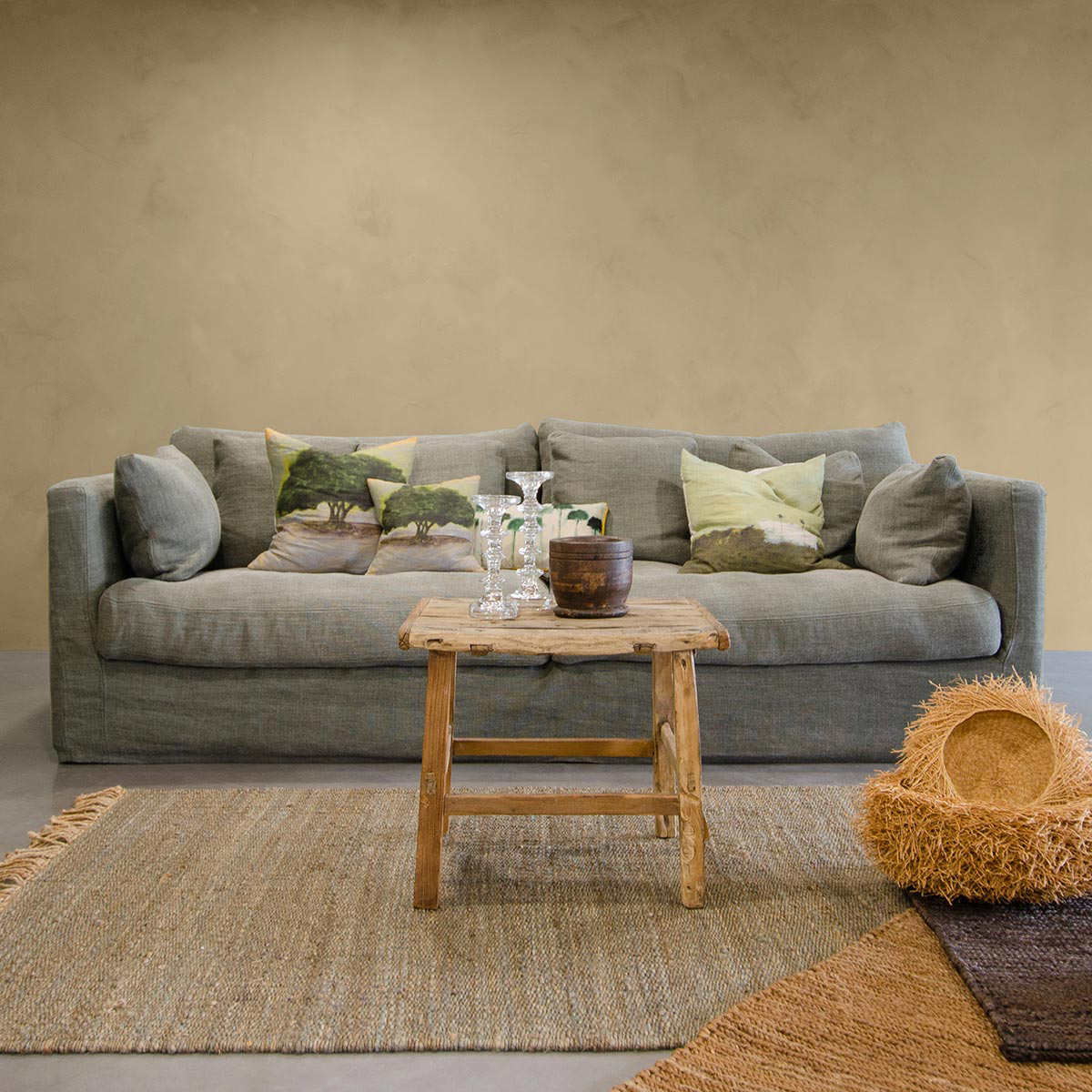 Badimat® - Couleur Marjolaine - 20 kg - Badigeon de chaux - Préteinté pâte pigmentaire