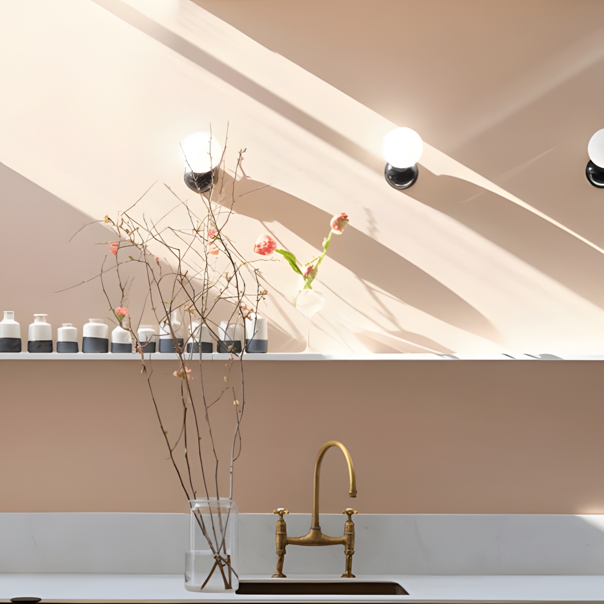 Peinture Modern Eggshell  -  Semi-brillant - Couleur TEMPLETONPINK 303 -  0,75L