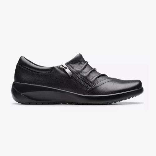 Clarks Kaetlyn Mila Black Leather