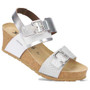 LISSANDRA wedge sandal offers summery style and luxurious comfort.
Available in Black, Camel and Nickel