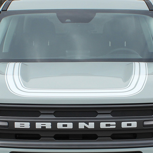 NEW 2021 Ford Bronco Hood Stripe Decals REVIVE HOOD All Models