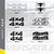 VERSATILE 4X4: Universal Style Vinyl Graphics Kit