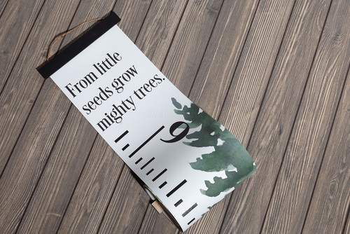 Woodland Trees Growth Chart