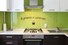 Happiness is Homemade Saying for the Kitchen Decor, Vinyl Kitchen Wall Decals-Chocolate Brown