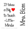 Teacher Gift Vinyl Decals Stickers Custom Personalized