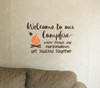 Welcome to our Campfire Camper Wall Art Decals Vinyl Stickers Lettering