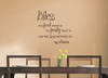 Bless Food, Family, Love Wall Sticker Decals Kitchen Quote  ChBrown