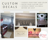 Custom Wall Decal Stickers Wall Words Lettering Choose Font and Color here