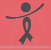 Breast Cancer Awareness Ribbon Car Window Vinyl Decals Sticker 11x12
