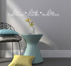 Live, Laugh, Love Inspirational Vinyl Wall Sticker Decals Saying