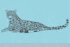 Large Jungle Animal Cheetah Vinyl Wall Decal Stickers Wall Art for Room Decor