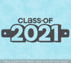 Class of 2021 Graduation Wall Vinyl Stickers Decals Lettering Decor Art