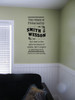 This House Protected By Smith & Wesson, Western Wall Decal Letters, Quotes & Sayings Black