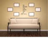 All Because Two People Fell in Love Vinyl Wall Decal Black