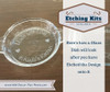 Etching Kits Vinyl Sticker Stencils for Glass Casserole Dishes