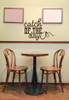 Catch of the Day Fisherman Fish Hook Wall Vinyl Decal Stickers