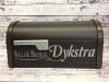 Sample of Custom Mailbox - Set of 2 Mailbox Vinyl Decal Stickers with Personalized Name
