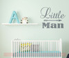 Little Man Boys Bedroom Wall Decals Vinyl Lettering Wall Words with Arrow